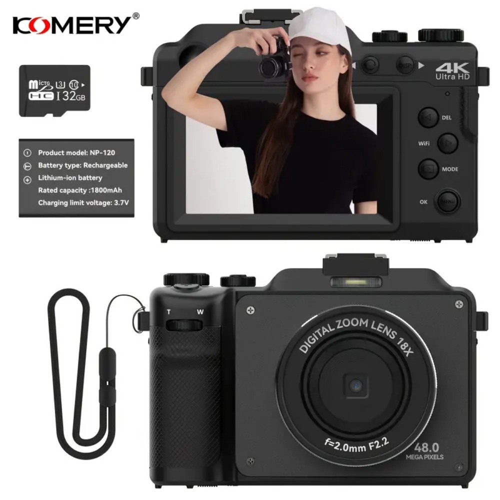 Canon Camera Eos R50 - 4K Digital Cameras for Photography 18X