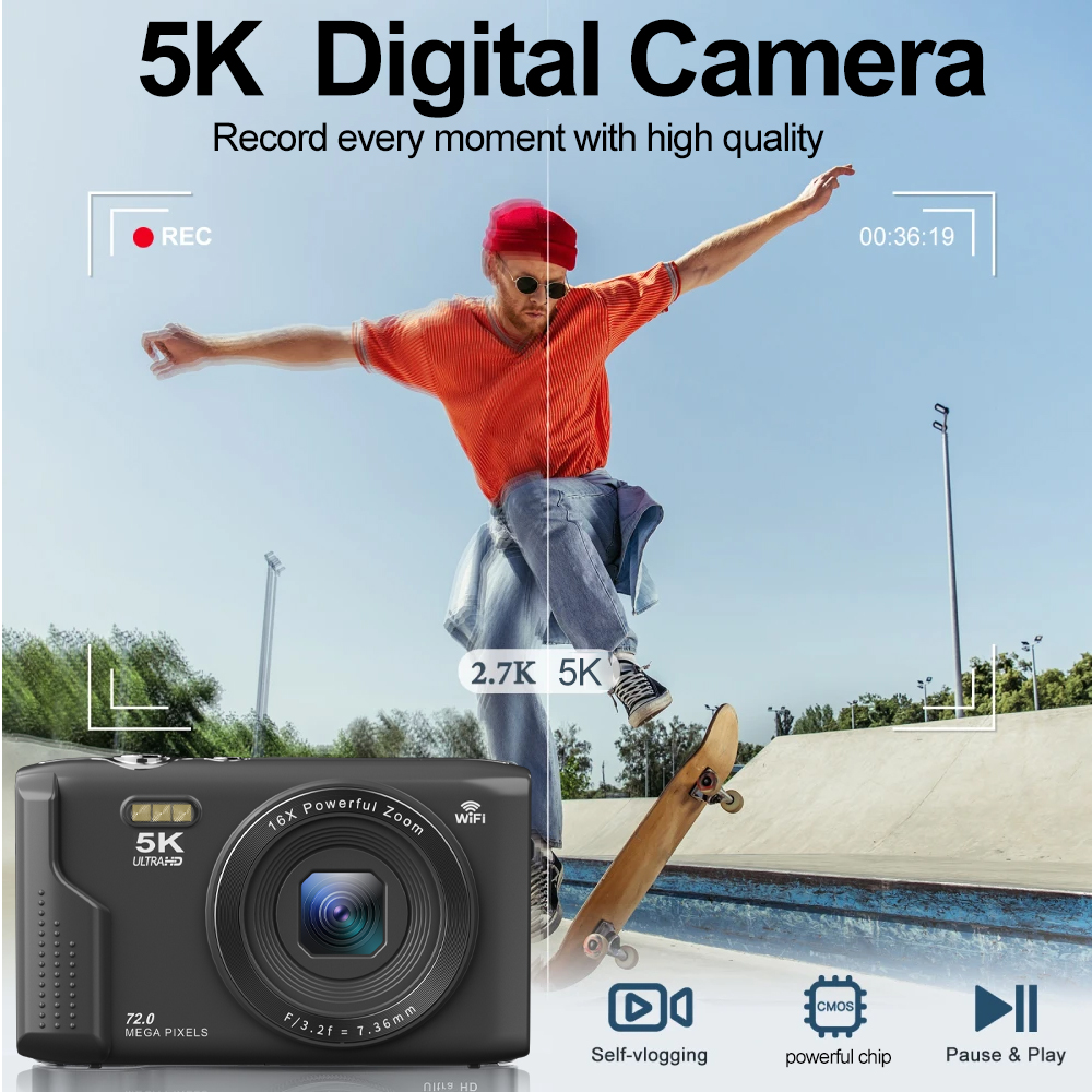 Ourlife Compact Digital Camera - đánh giá và giá Canon Camera Eos R50