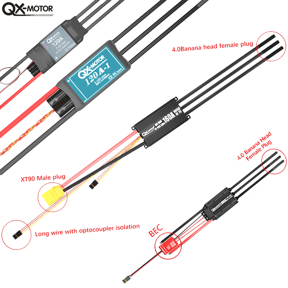 20A-120A Brushless ESC Speed C - đánh giá và giá Rc Helicopter Battery
