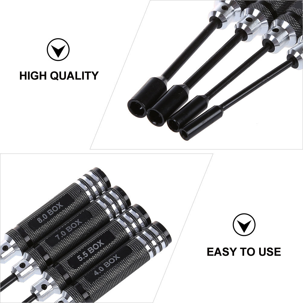 4Pcs Hex Socket Screwdriver Se - đánh giá và giá Rc Helicopter Tool Kit