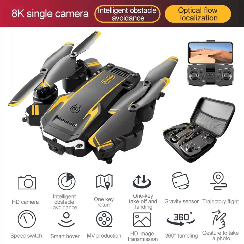 G6 Mini FPV Drone With HD 4K C - đánh giá và giá Rc Helicopter Electric