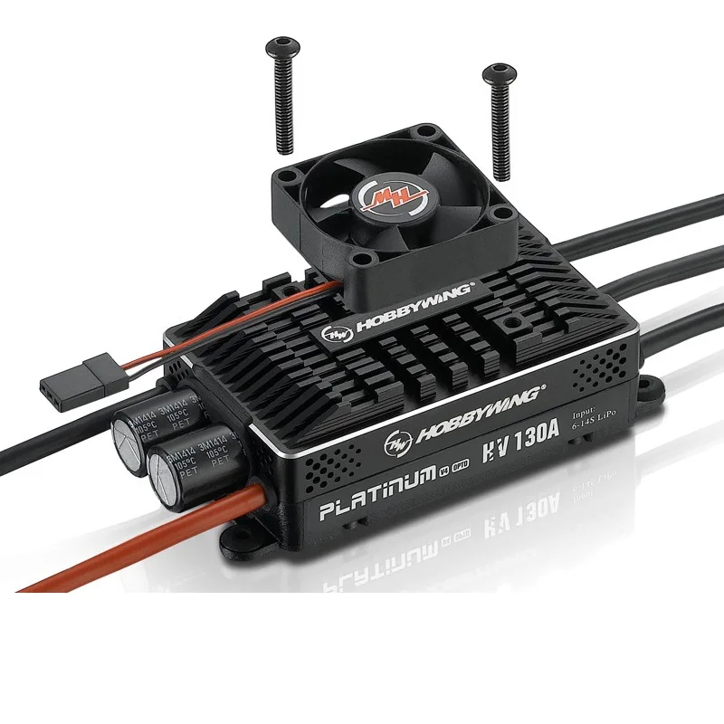 Hobbywing Platinum HV 130A SBE - đánh giá và giá Rc Helicopter Motor