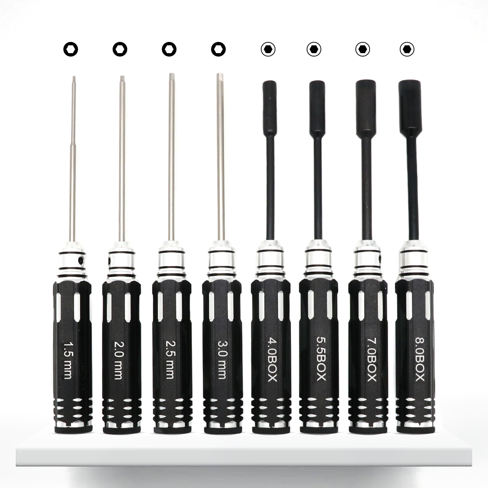 RC Hex Driver Set - 16pcs Hex  - đánh giá và giá Rc Helicopter Tool Kit