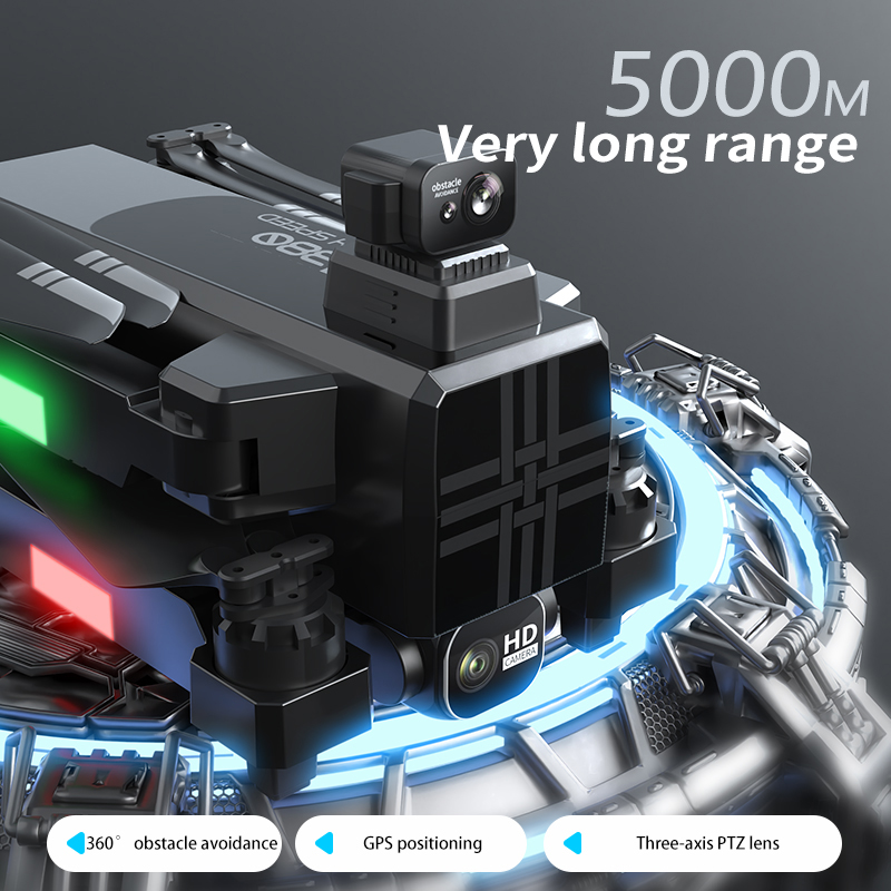 A380 Drone 4K HD Three Axis An - đánh giá và giá Rc Helicopter Case